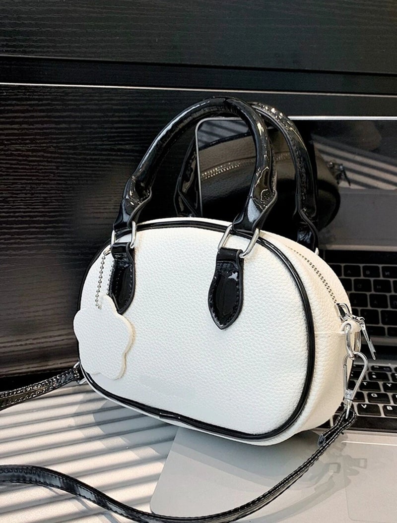 Osman White Sling Bag for Women - Image 1